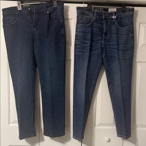 Men's Relaxed Jeans - Dark Blue